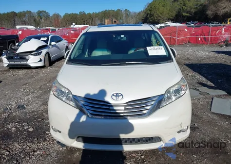 2012 Toyota Sienna Limited V6 7 Passenger from USA, damaged, VIN 5TDYK3DC9CS270879